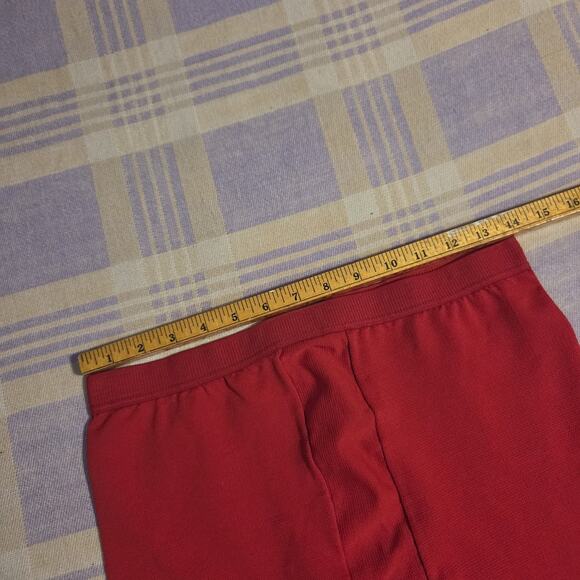 Rare Vintage 90s Jordan Flight Bike Shorts Red Compression Cycling Basketball - Picture 6 of 9